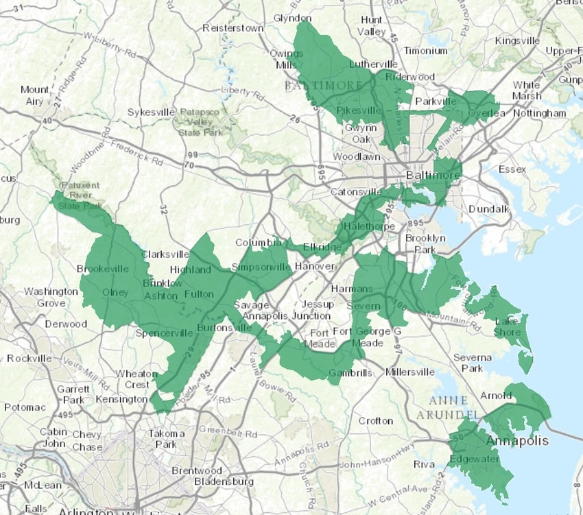 Третий избирательный округ штата Мэриленд
