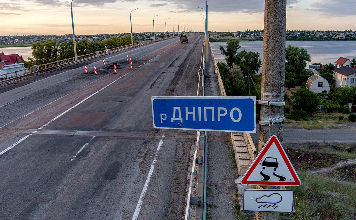 Оккупационные власти Херсонщины запретили местным жителям пересекать Днепр — Генштаб ВСУ