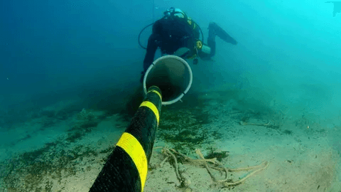 Обнаружено повреждение еще одного кабеля в Балтийском море